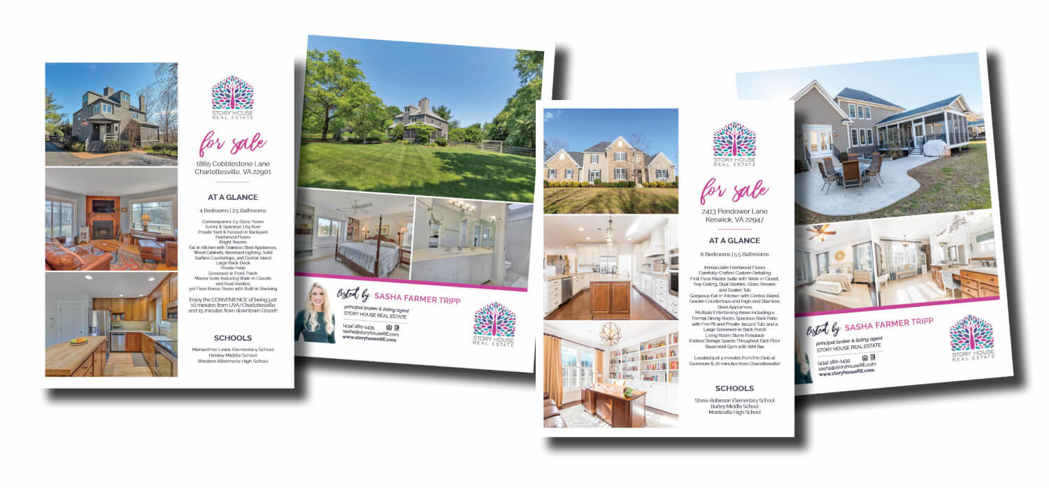 How We Sell – Story House Real Estate – For Sale Listing Brochures